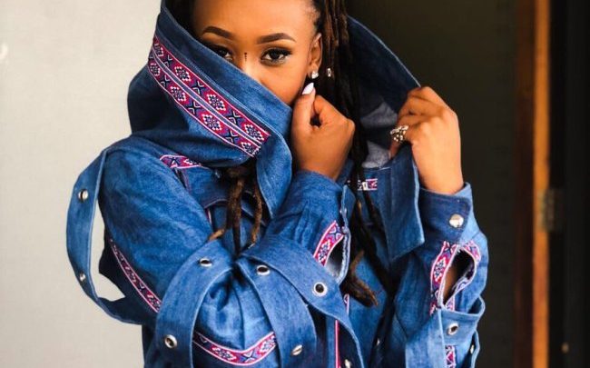 Watch Video As Bontle Modiselle Takes Us Through Her New Lip Piercing