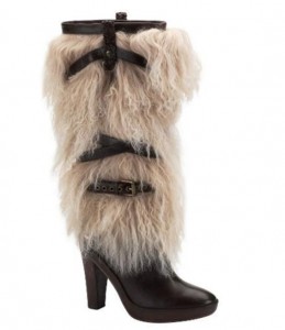 Furry boot 1
