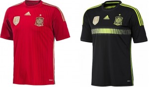Spain home away official kits 2014 world cup released