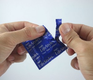 Using a male condom 1