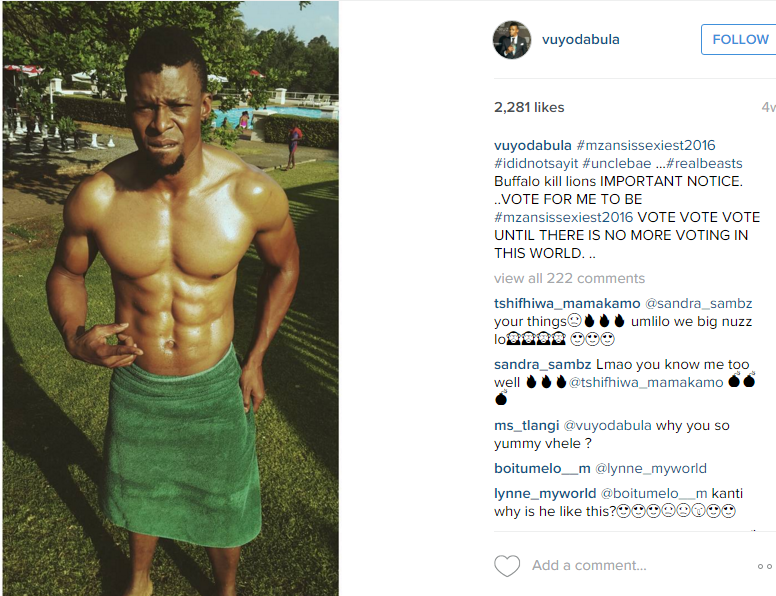 Mzansis Sexiest Man Vuyo Dabula Set To Release A Fitness Dvd Youth