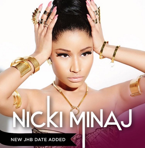 Update: Nicki Minaj Also Coming To Johannesburg! - Youth Village