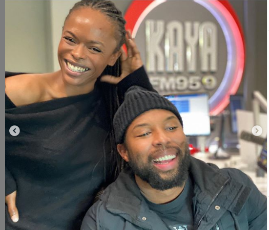 How Sweet! Unathi Welcomes Sizwe Dhlomo To Kaya FM - Youth Village