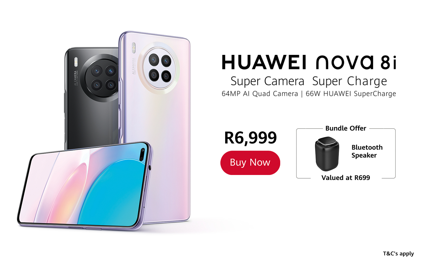 The HUAWEI nova 8i is now available and offers everything you need from ...