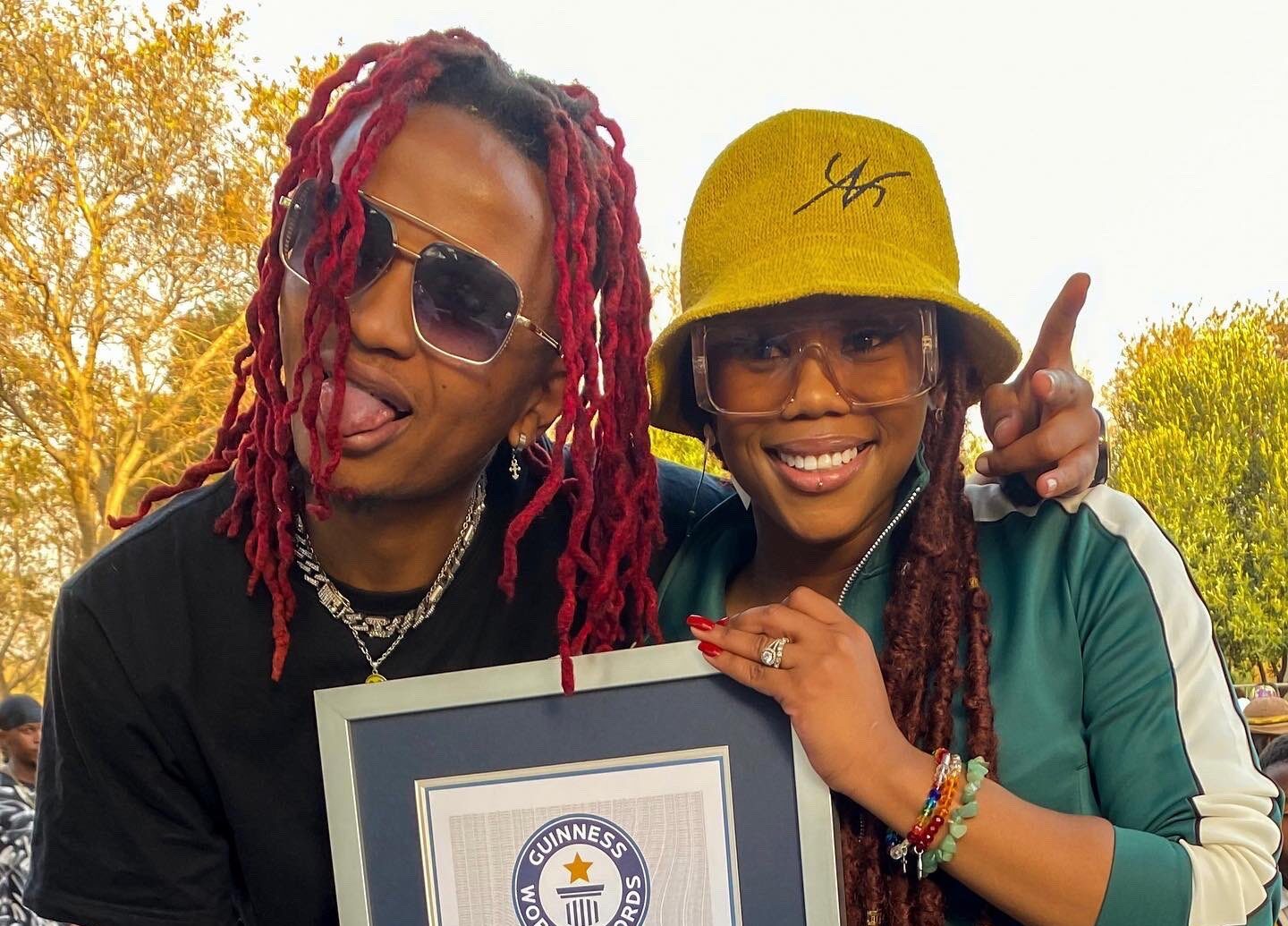 Bontle Modiselle Enters the Guinness World Record - Youth Village